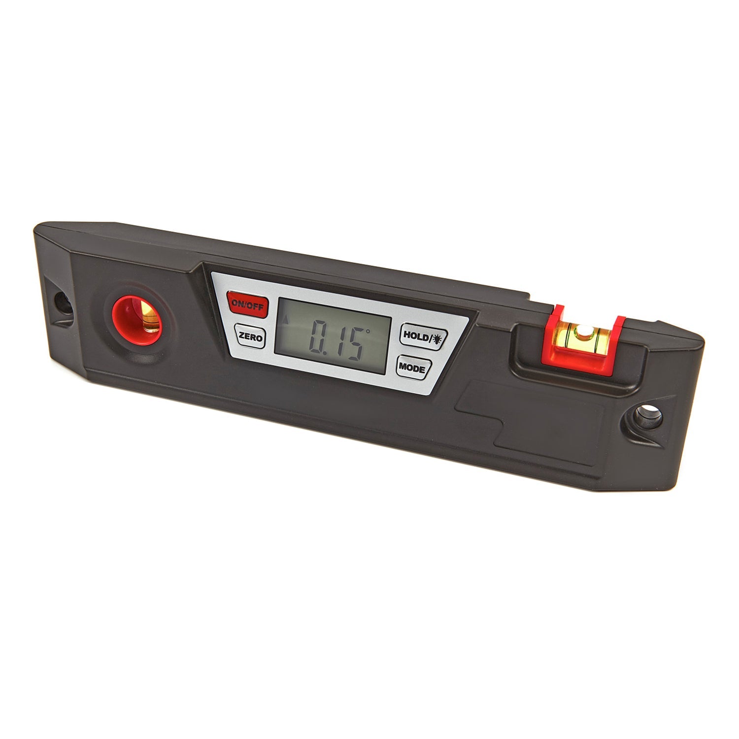 Livella a bolla magnetica, digitale professionale magnetica, lunghezza 230mm con schermo display LCD, livella a bolla portatile 0-180°, HBM Machines Olanda