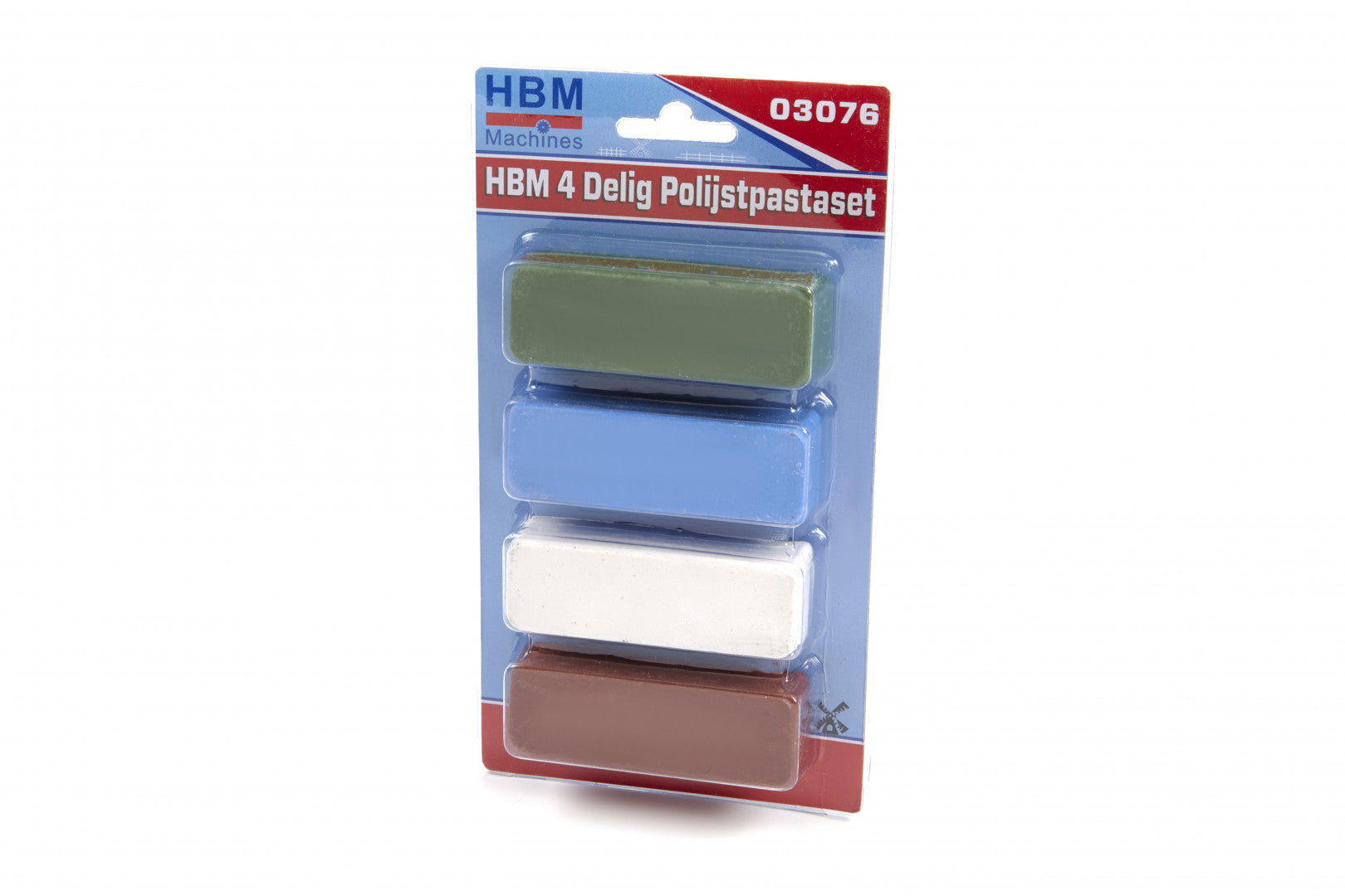 Kit pasta abrasiva lucidante (4pz) - pasta lucidante metalli ed affilatura - include: verde, bianco diamante, rosso, blu, pasta abrasiva abrasivo per lucidare lucidatura polish per metalli, Hbm