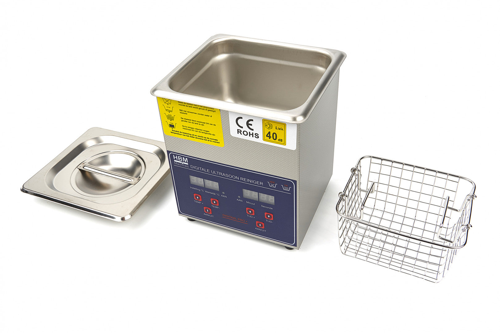 Pulitore a ultrasuoni  2l Hbm