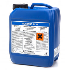 Liquido specifico concentrato per lavaggio vaschetta vasca ultrasuoni sgrassante disincrostante, fluido detergente per ultrasuoni, 5 l R33