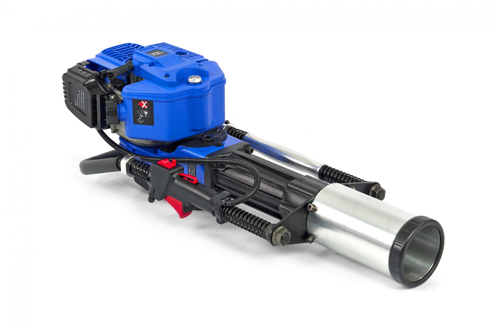 Battipalo a scoppio 52 cm³ 2 hp motore a 2 tempi per pali e recinti 1500W Hbm
