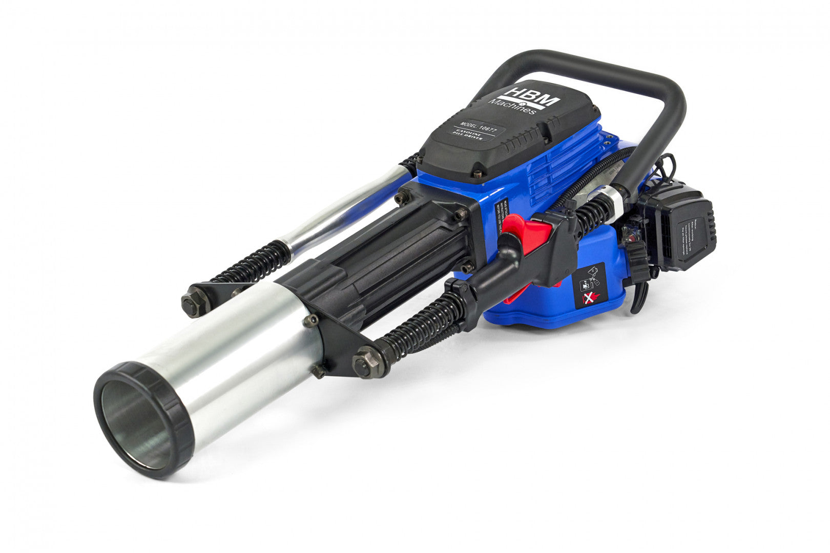 Battipalo a scoppio 52 cm³ 2 hp motore a 2 tempi per pali e recinti 1500W Hbm