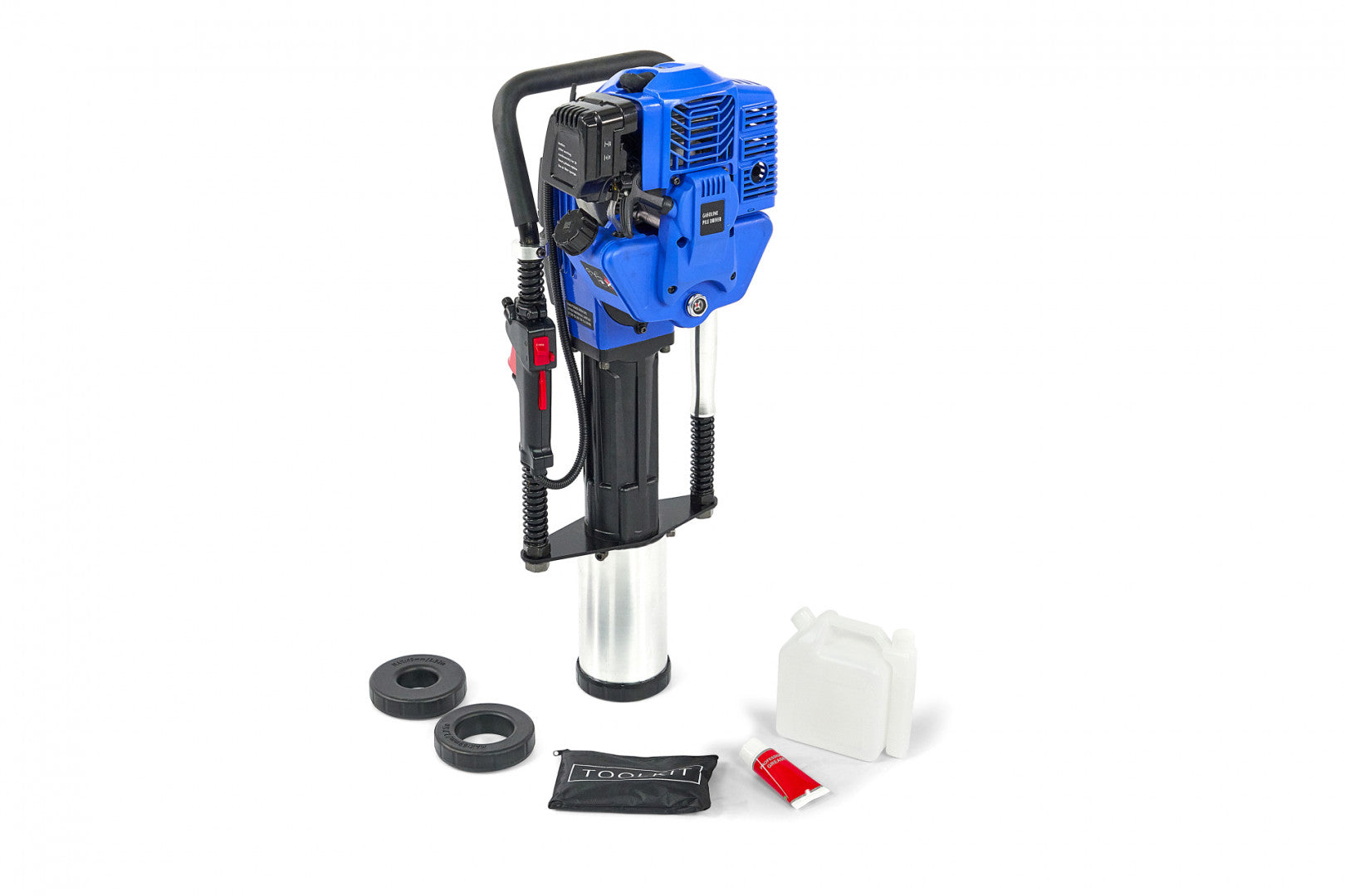 Battipalo a scoppio 52 cm³ 2 hp motore a 2 tempi per pali e recinti 1500W Hbm