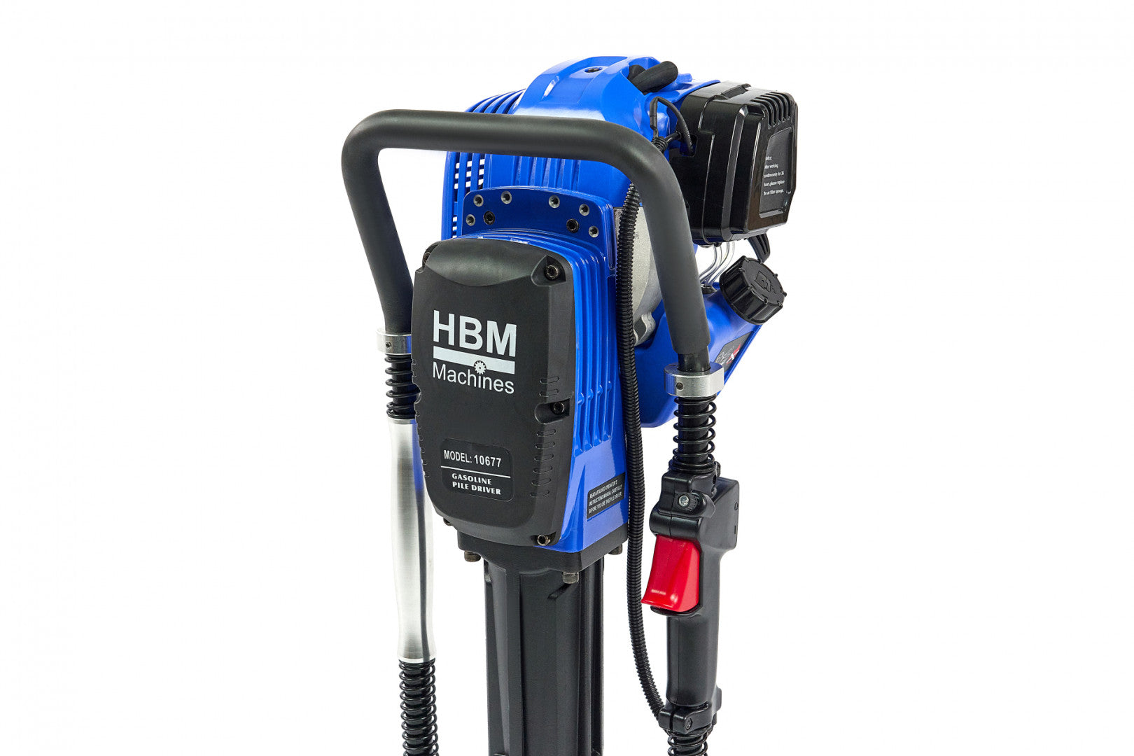 Battipalo a scoppio 52 cm³ 2 hp motore a 2 tempi per pali e recinti 1500W Hbm