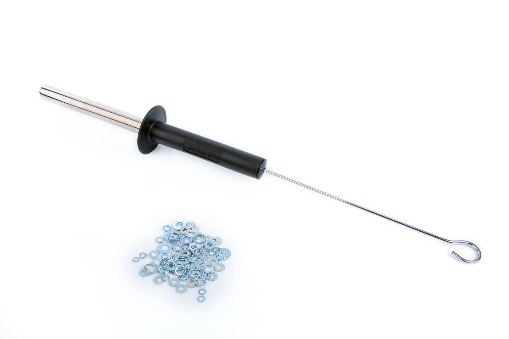 Barra magnetica NTG per trucioli, lunghezza 375 mm, raccoglitore magnetico per trucioli, utensile di raccolta per trucioli metallici