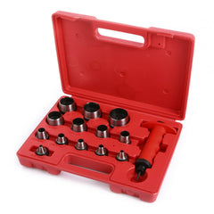 Set di 14 fori per punzonatura, 5-35 mm, punzonatrice set timbratura ferri anello buchi, Hbm