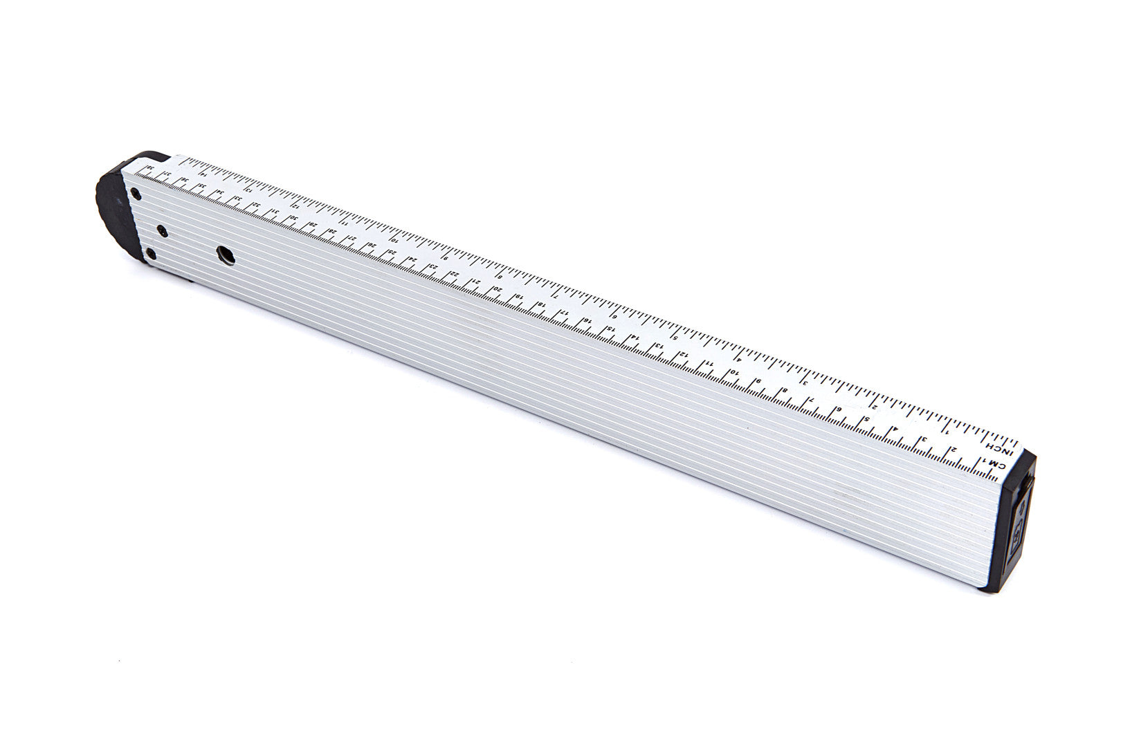 Squadra combinata con livella metrica a bolla d'aria integrata, per falegname, 400 mm Hbm