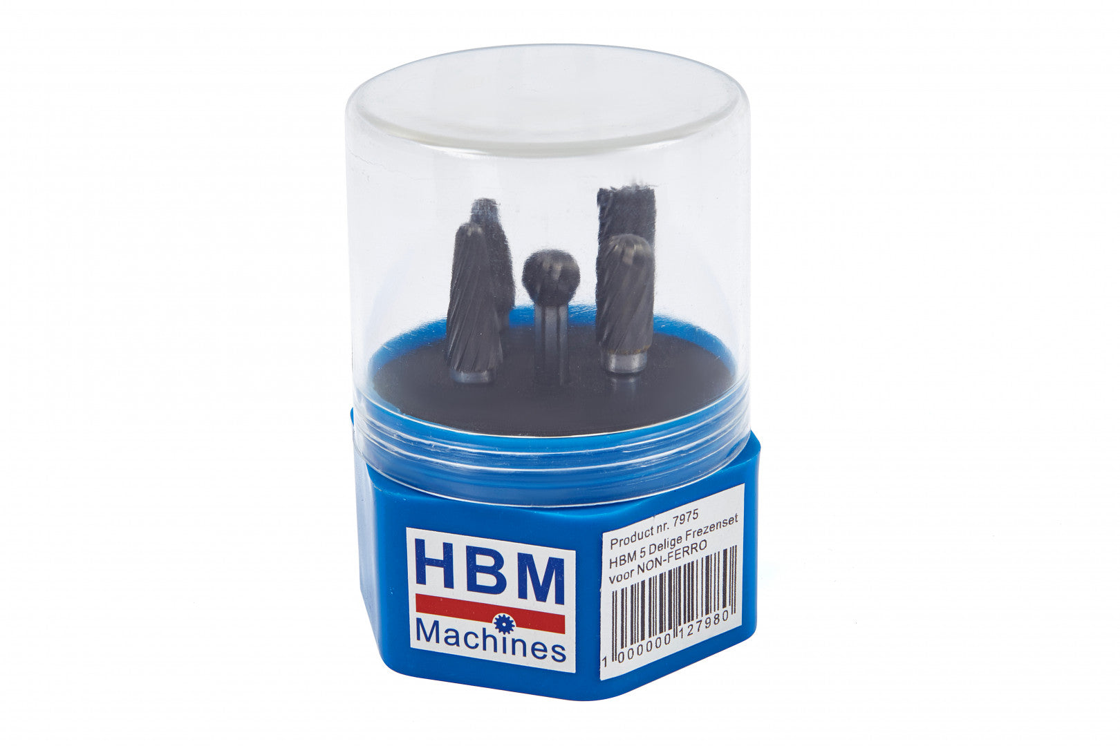 Frese su gambo in carburo di tungsteno, kit 5 frese rotanti, testa di affilatura per intaglio su legno, lucidatura metalli, incisione, foratura, Hbm