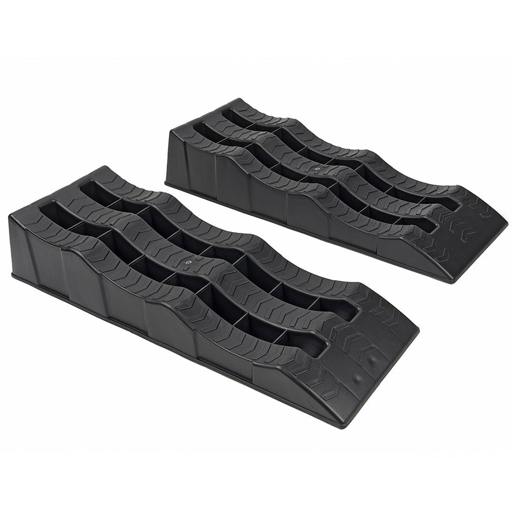 Set 2 rampe di sollevamento divisibili max 3 t per veicoli carichi pesanti, 610 x 210 x 120 mm 3 t Hbm
