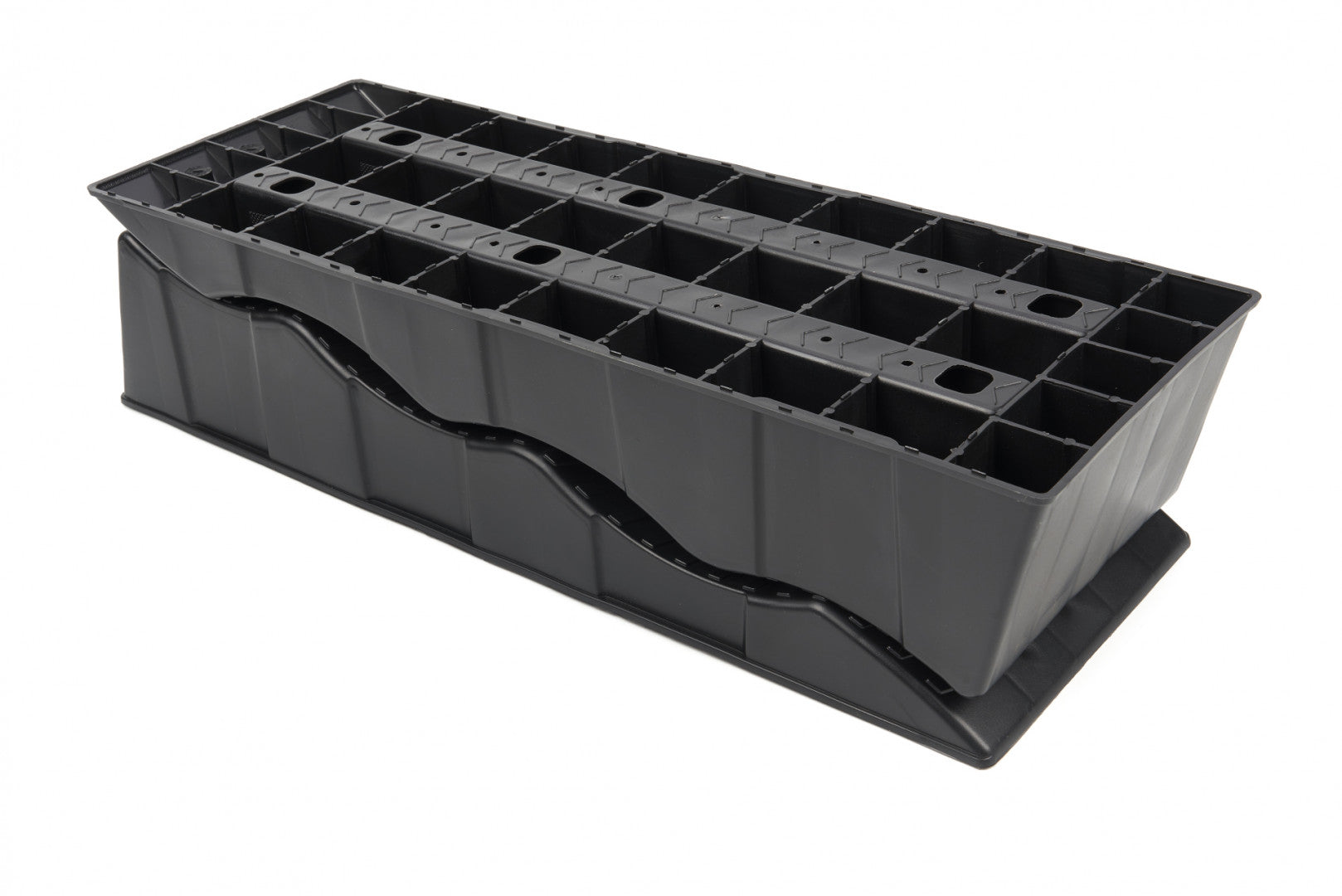 Set 2 rampe di sollevamento divisibili max 3 t per veicoli carichi pesanti, 610 x 210 x 120 mm 3 t Hbm