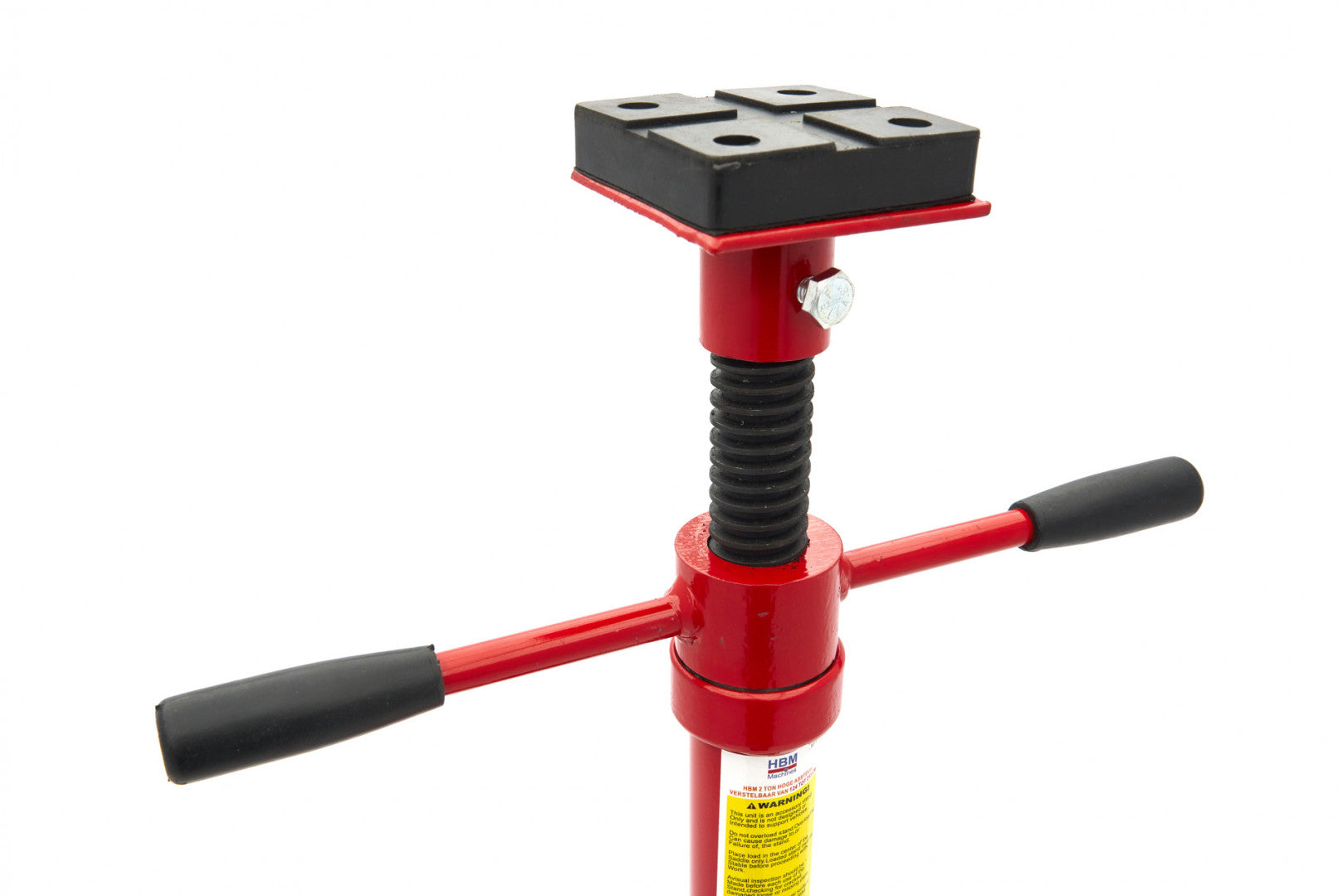 Cavalletto sollevatore per auto, supporto assale alto da 2 tonnellate, altezza regolabile 124–215 cm Hbm