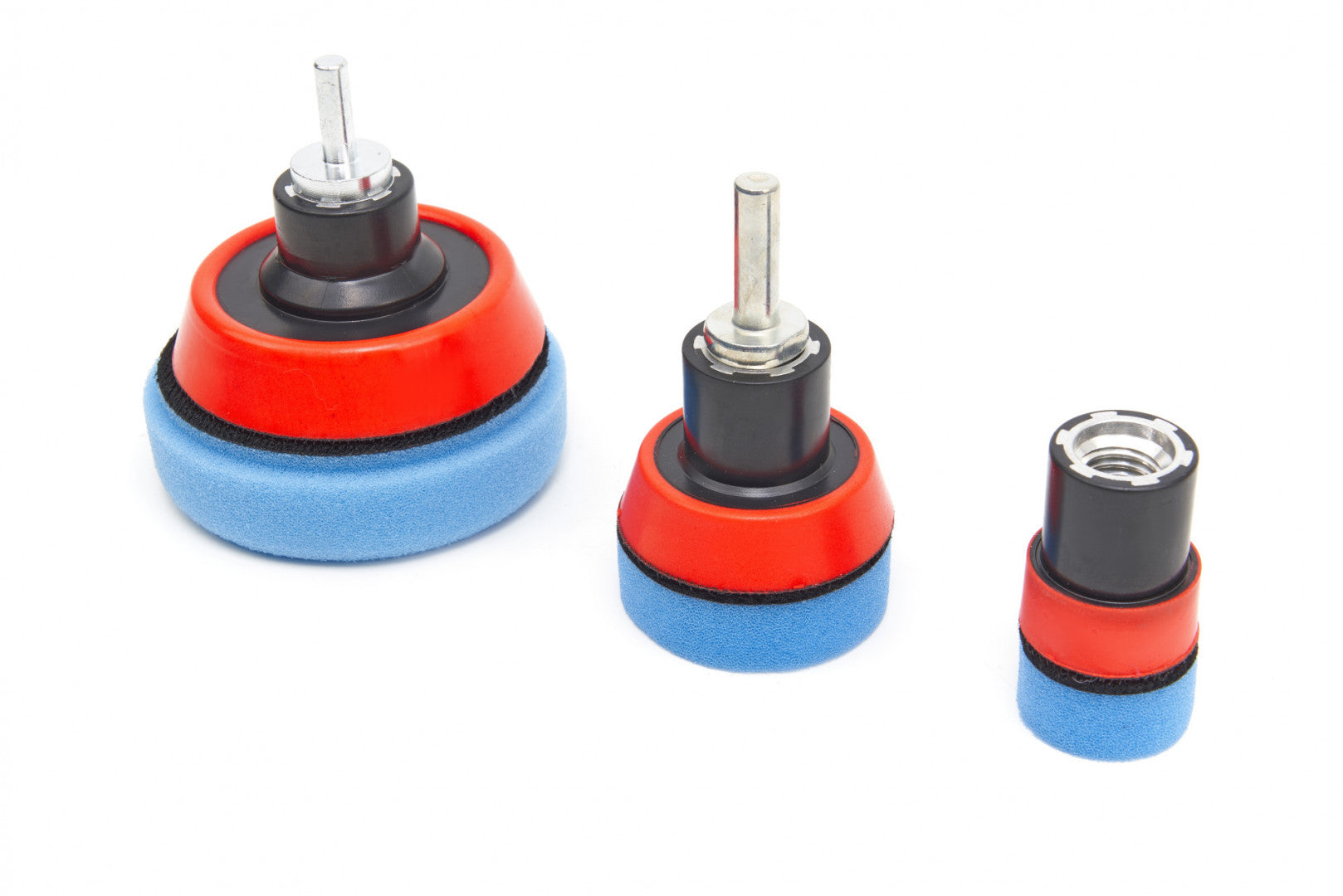 Set di 29 spugne per lucidatura in microfibra, pad per cere, polish, detergenti e sigillante vernice, alternativa a lucidatrice, lucidatura, lucidatrice eccentrica, 25-50-75 mm Hbm Machines Olanda