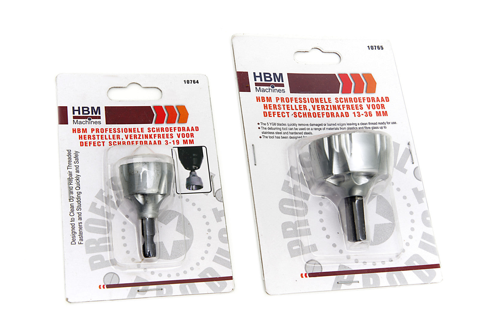 Utensile per la riparazione di filettature da 3 a 19 mm, Hbm