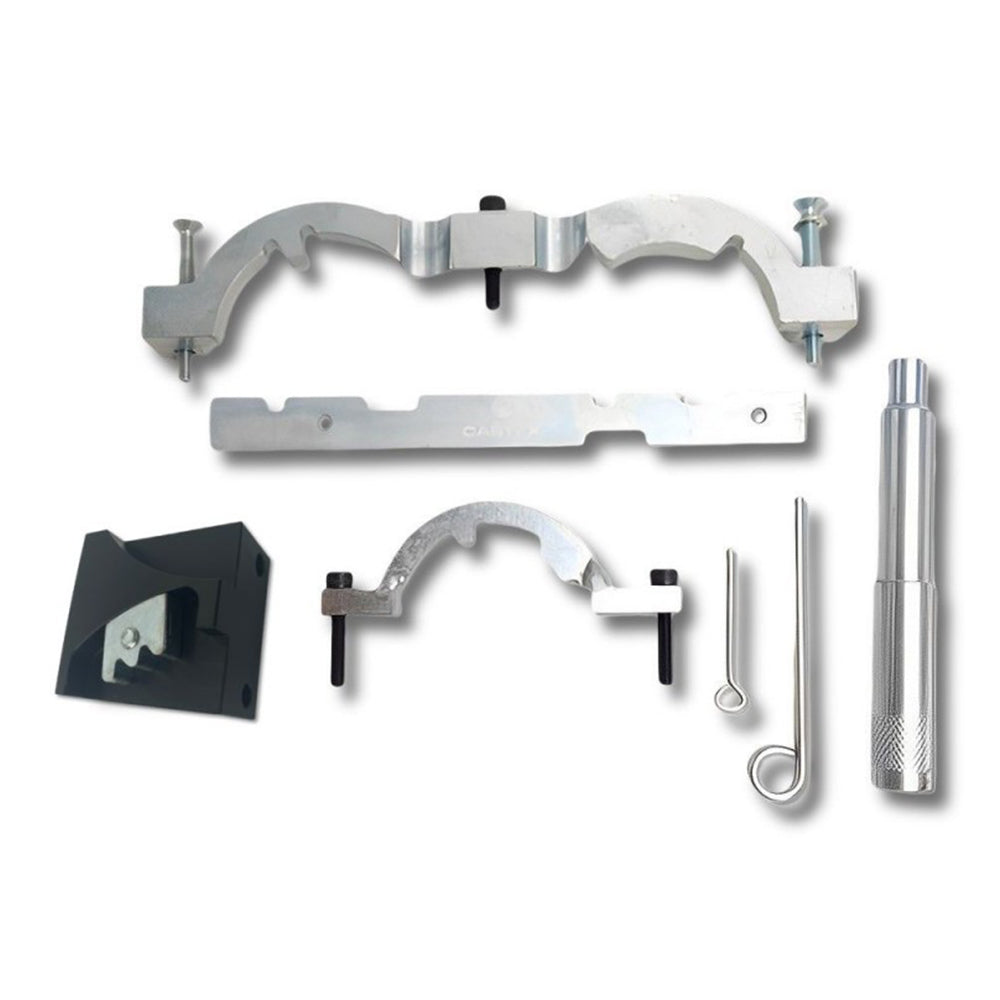 Set di strumenti di bloccaggio della fasatura del motore turbo compatibile con Opel Astra Corsa 1.0 1.2 1.4, marca Gebo, kit di attrezzi per messa in fase motori