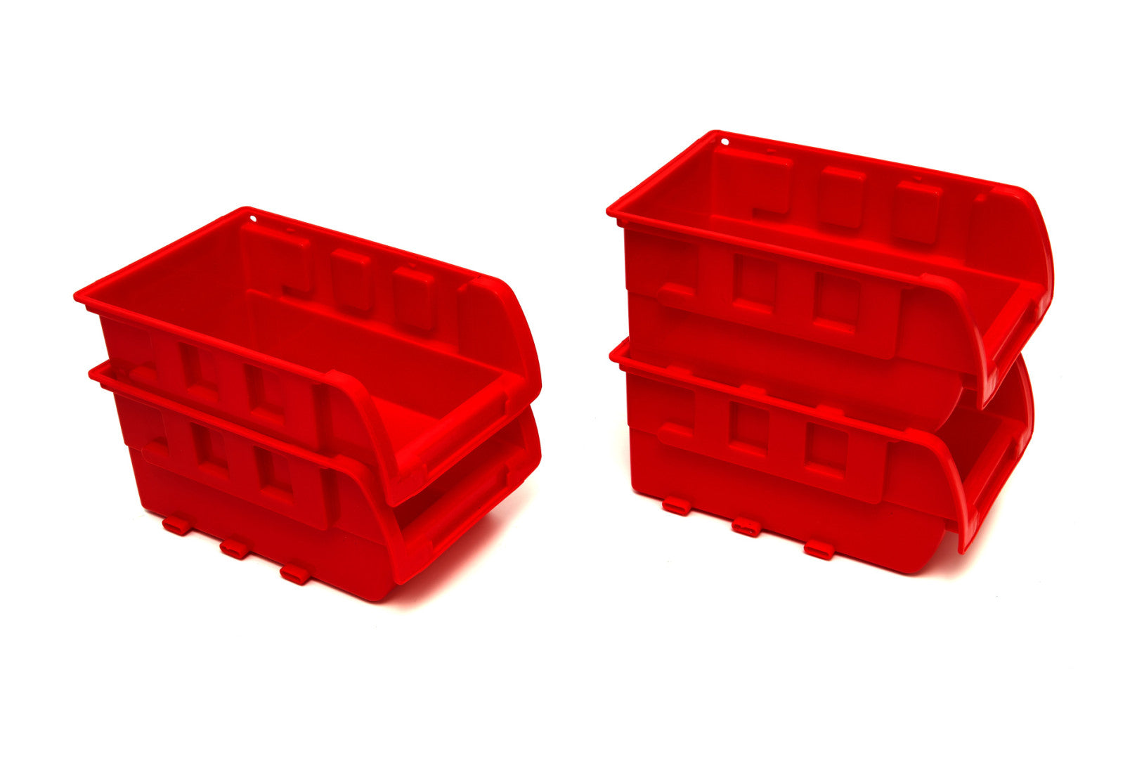 Kit contenitori di stoccaggio 15 pz con pannelli a parete, scatole impilabili da parete, sistema di stoccaggio, per foratura, scaffalatura degli attrezzi, Hbm Machines Olanda