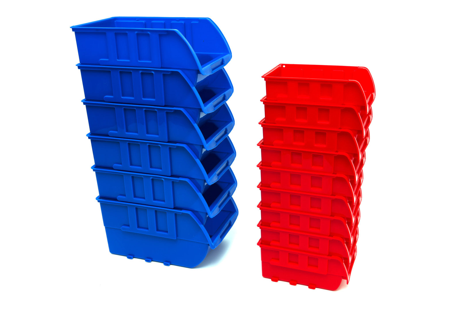 Kit contenitori di stoccaggio 15 pz con pannelli a parete, scatole impilabili da parete, sistema di stoccaggio, per foratura, scaffalatura degli attrezzi, Hbm Machines Olanda