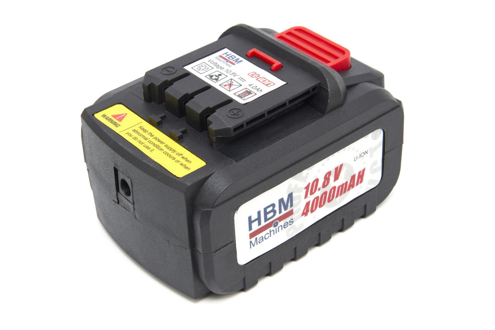 Legatrice tondino ferro automatica professionale, strumento di legatura a batteria per tondini, con 2 batterie 10,8 V 4,0 Ah e caricatore, per barre d'acciaio da 8 ~ 34 mm, Hbm