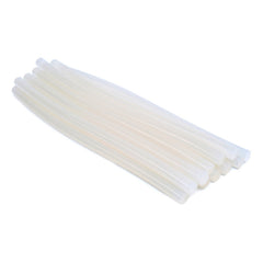 Stick colla silicone per pistola a caldo, set di 12 bastoncini di silicone caldo, lunghe, per bricolage e lavori di bricolage ricambio pistola, 11 x 250 mm, Hbm