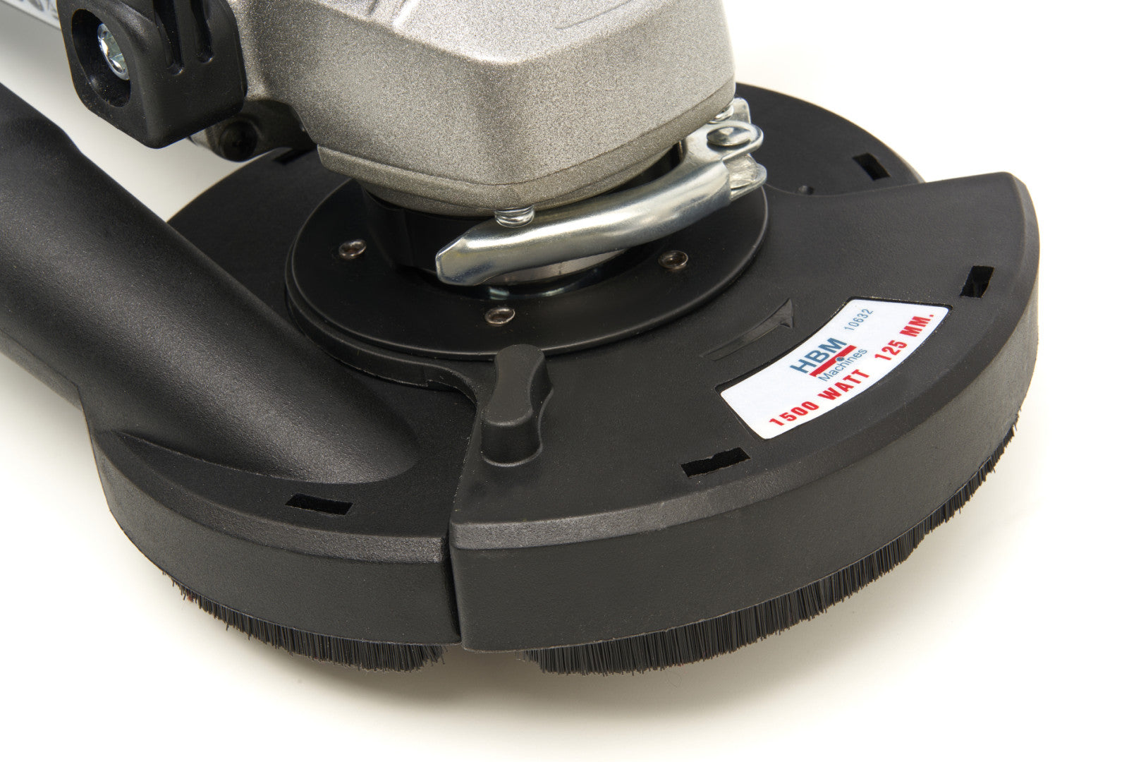 Levigatrice per calcestruzzo, 125 mm, con valigetta – levigatura precisa e senza manutenzione, velocità regolabile, 1500 W Hbm