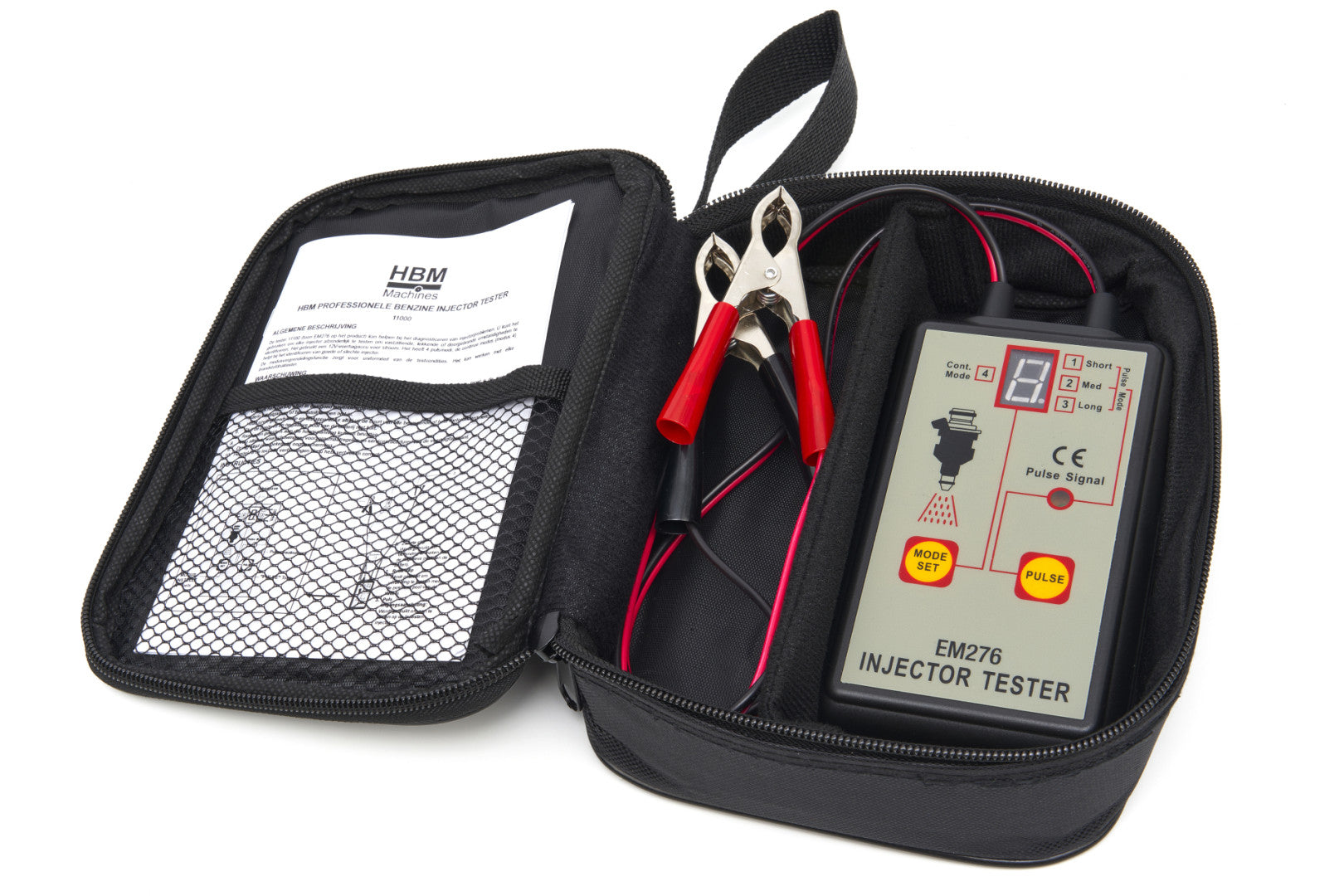 Tester professionale per iniettori a benzina ,strumento di scansione del sistema di alimentazione per la diagnostica delle prestazioni dell'iniettore Hbm