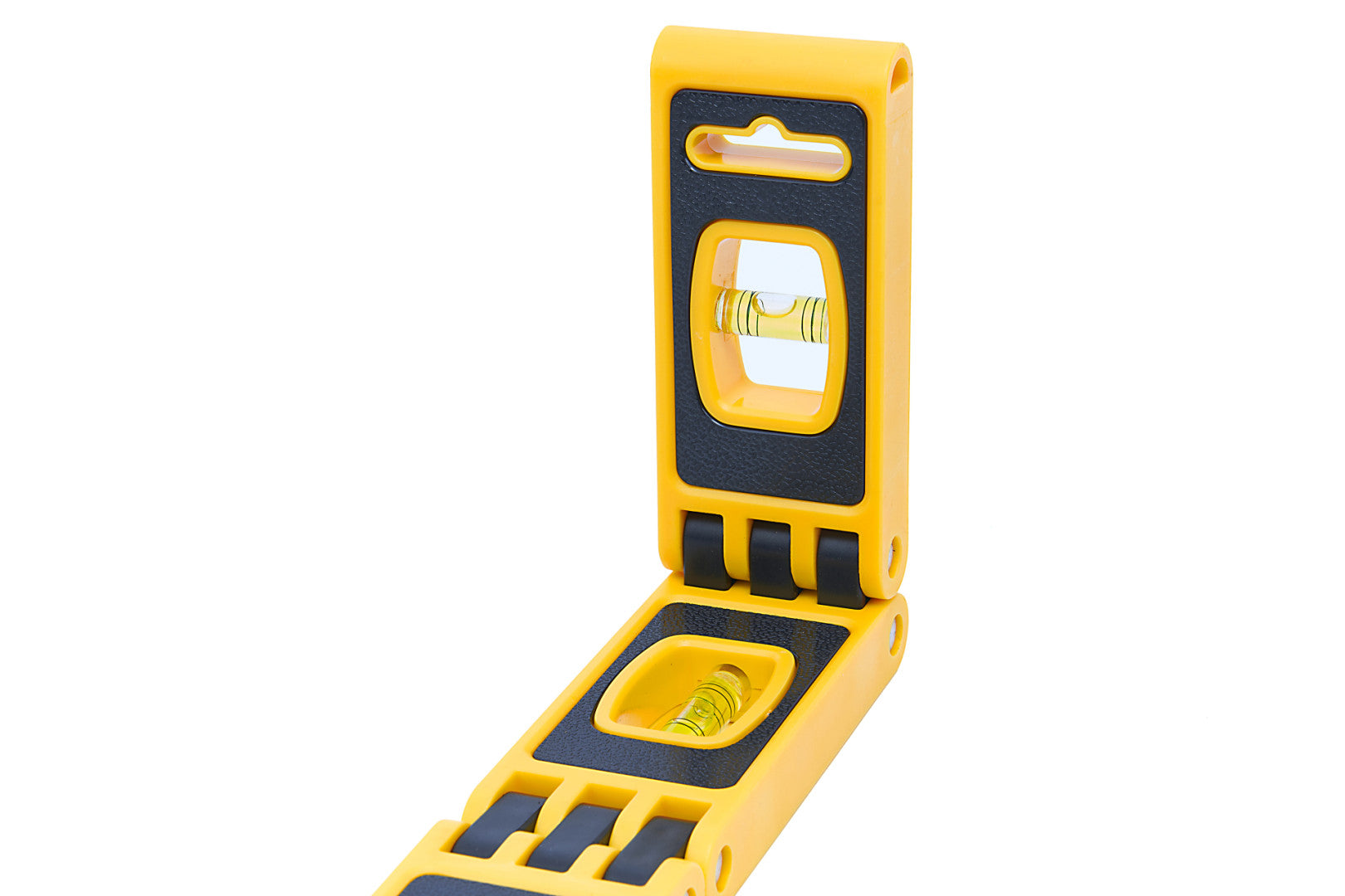 Livella a bolla pieghevole, livella multifunzione, livella a bolla di facile lettura, scala a bolla, tubo angolare, misurazione multiangolare flessibile, 60 cm Hbm