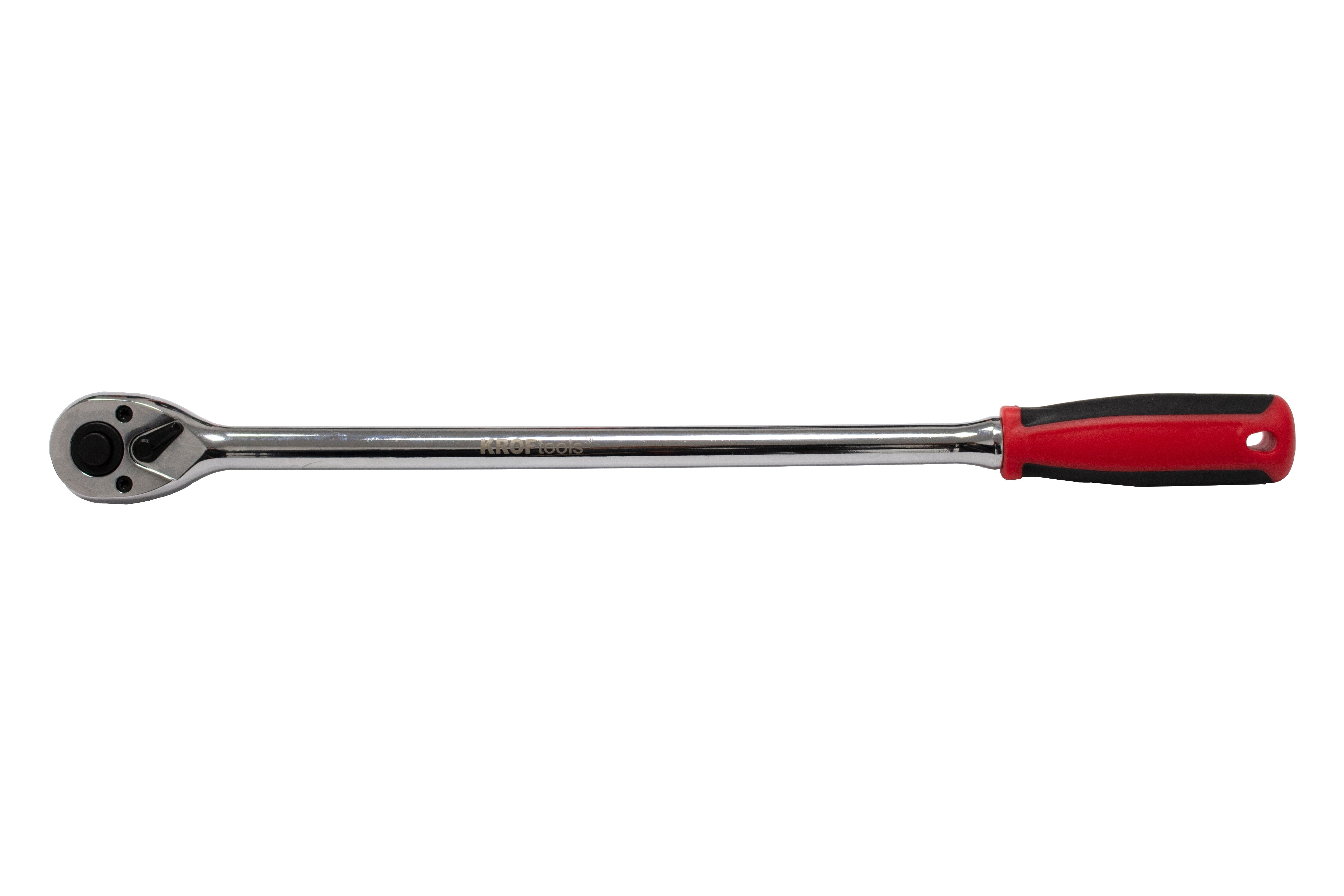 Cricchetto reversibile extra lungo (1/4") 31 cm Kroftools
