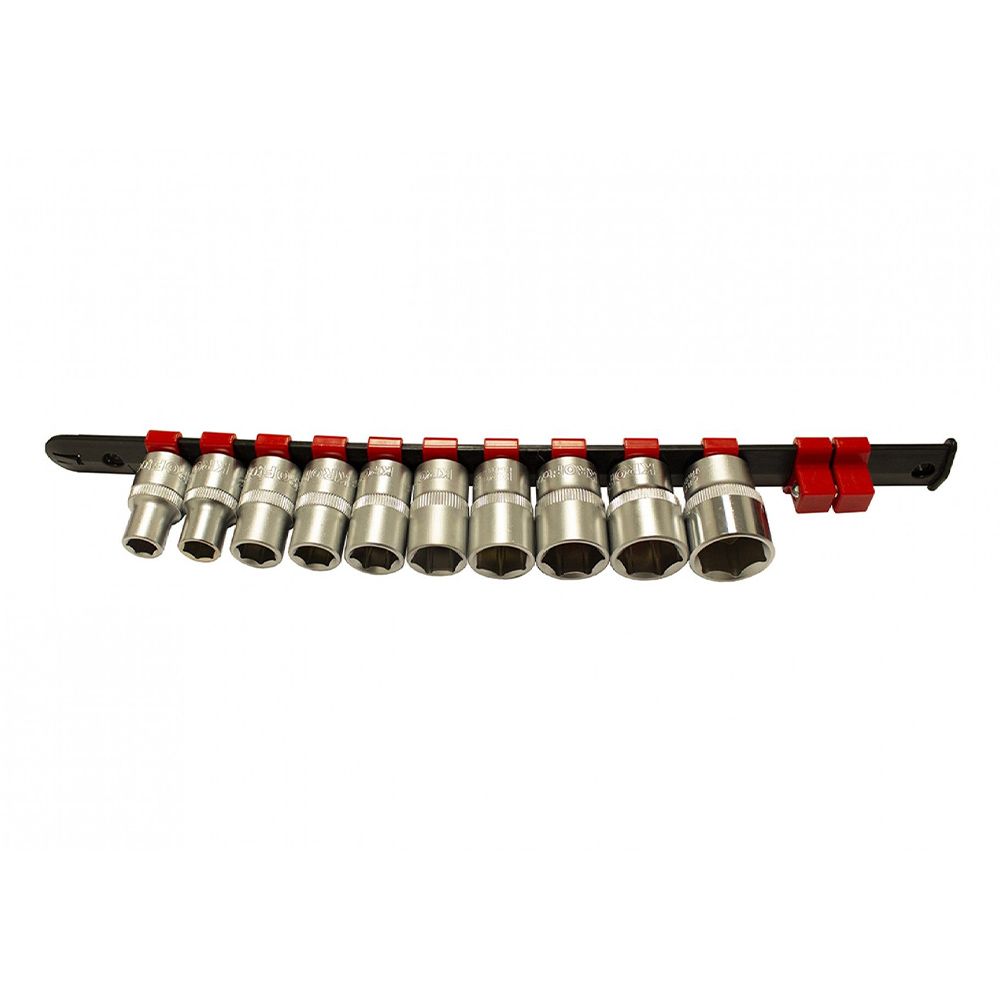 Set chiavi a bussola 1/2", 10–22 mm 10 pezzi Kroftools