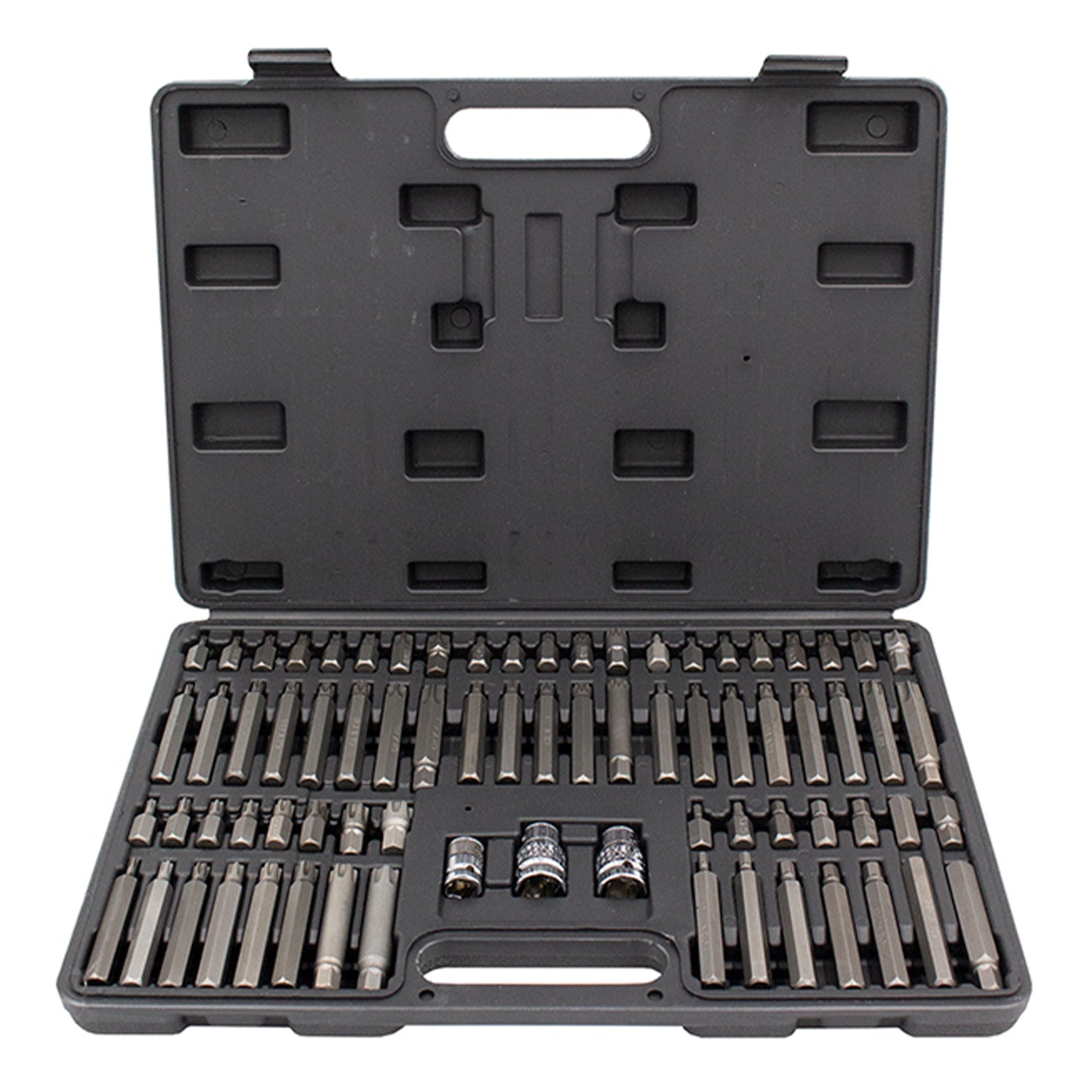 Set da 75 pezzi di punte e bit (bit di avvitamento duri, Cr-V), 10 mm Kroftools