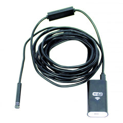 Endoscopio fotocamera con autofocus, 5 megapixel, cavo rigido da 8 mm e 5-30 m, periscopio ispezione, serpente fotocamera endoscopio per telefono cellulare, WiFi HD Kroftools