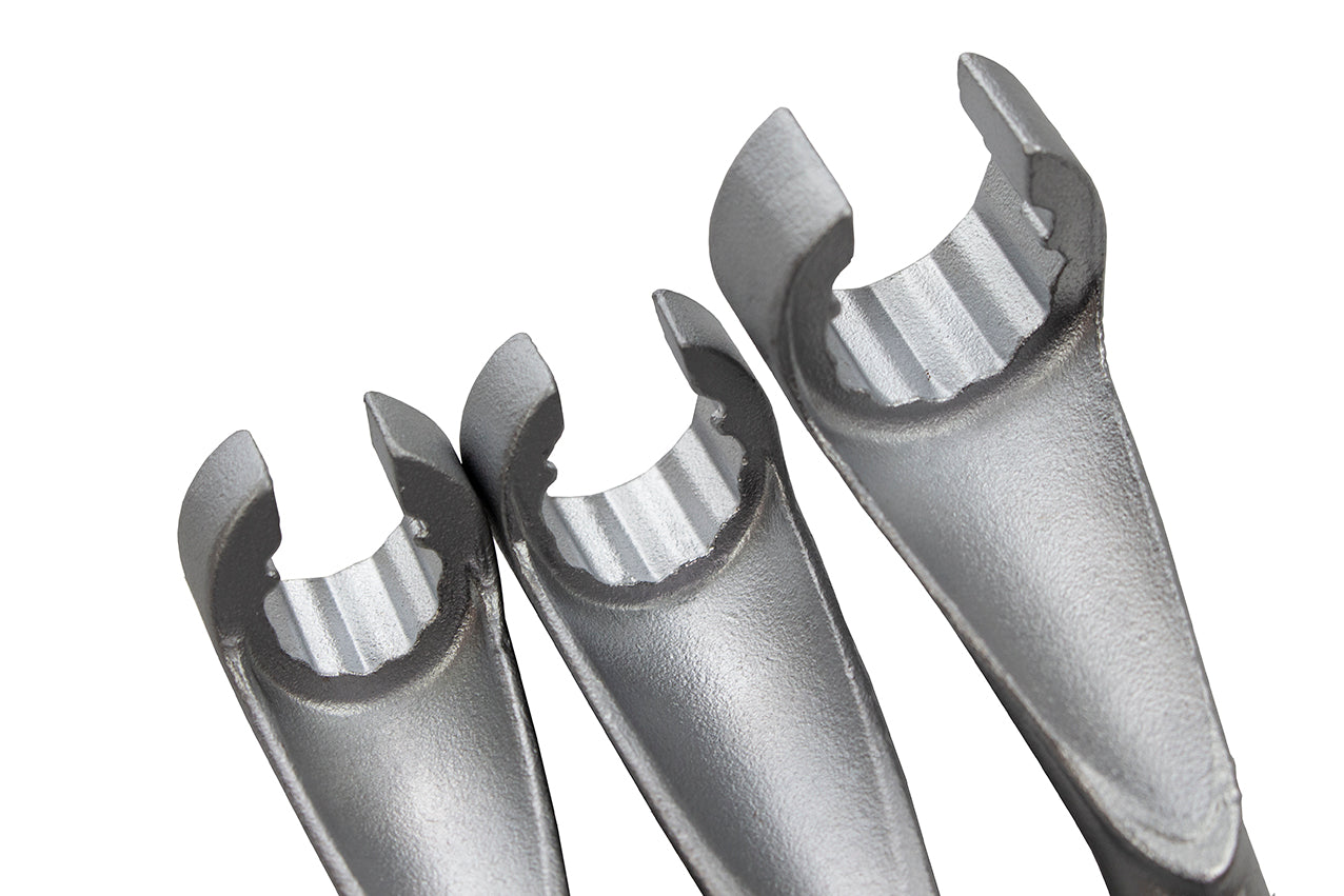 Set di chiavi a bussola per iniettore 3 pezzi 14–17–19 mm BMW Opel Mercedes Kroftools