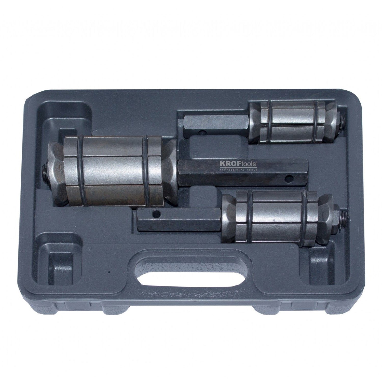 Set espansori per tubi di scarico, set di espansori per tubi di scarico auto, 3 pezzi 30–87 mm Kroftools