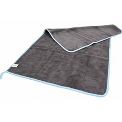 Panno in microfibra ultra assorbente per asciugatura lucidatura di tutte le superfici auto senza aloni 50 × 80 cm 800 GSM