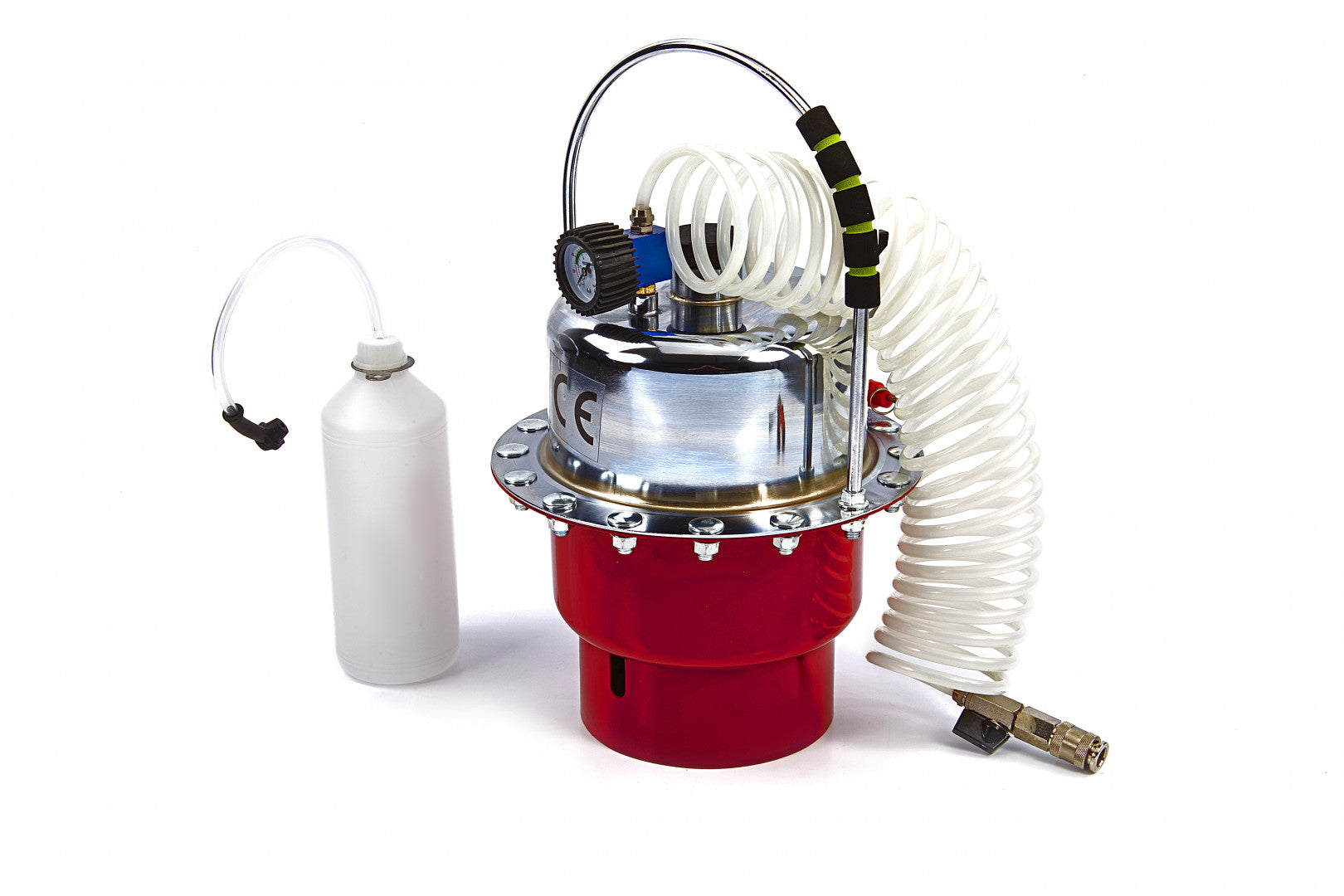 Spurgo freni auto, 10-40 psi attrezzo per spurgo automatico, pressione regolabile, kit cambio liquido freni e frizione con adattatore, spurgatore a depressione