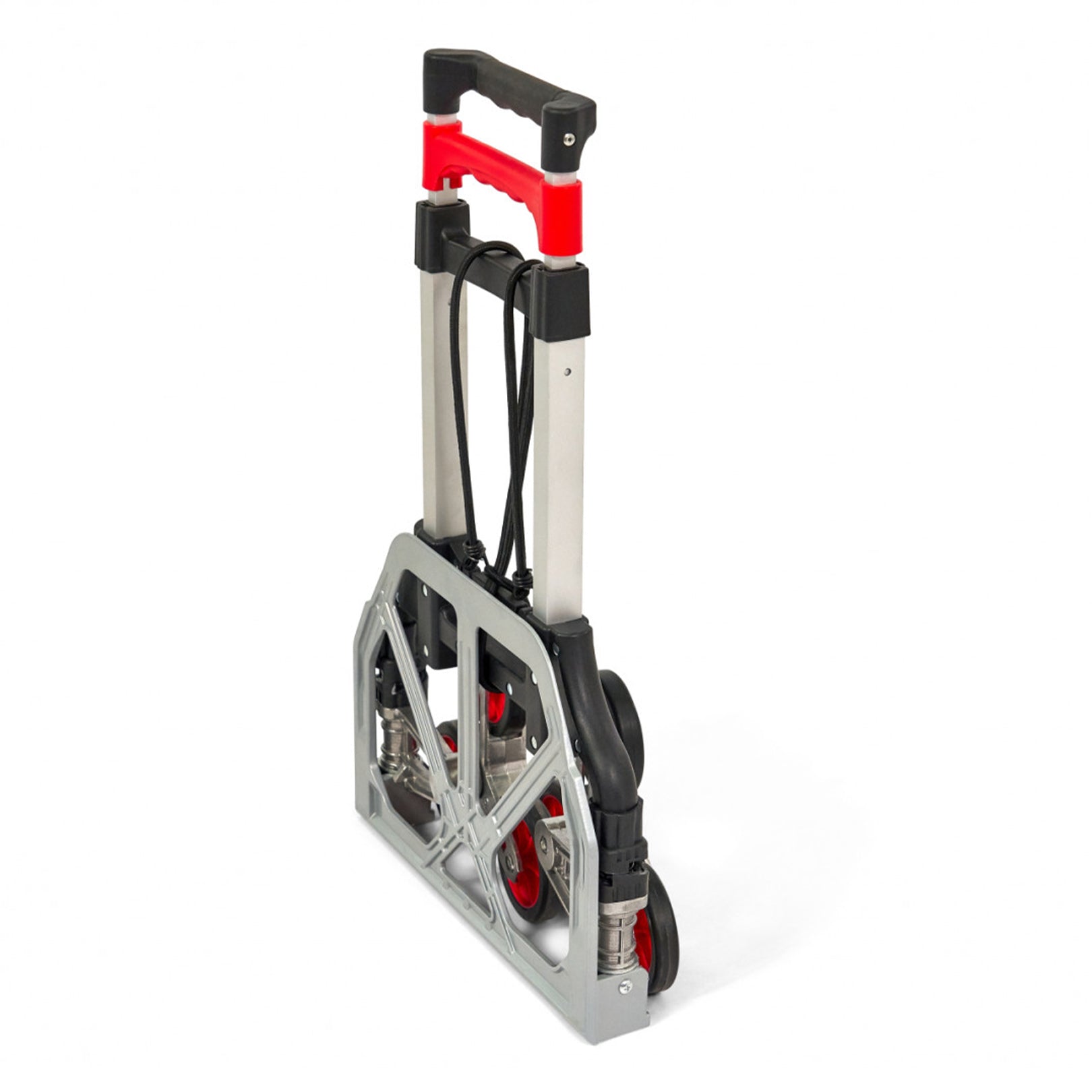 Carrello per scale portapacchi pieghevole 75kg pneumatici maniglie ergonomiche, carrellino montacarichi con ruote portatutto, carrelli a mano saliscale in acciaio, trasloco porta sacchi, trasporto carichi pesanti, Hbm