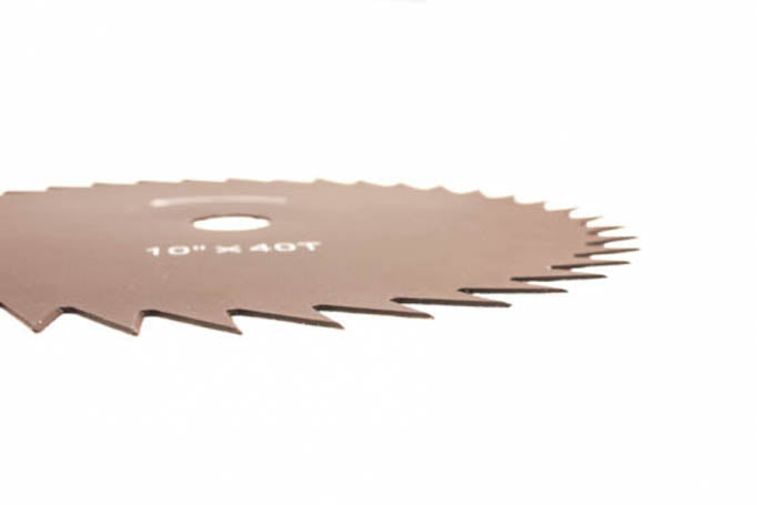 Disco per decespugliatore senza inserti in widia, 40 denti.