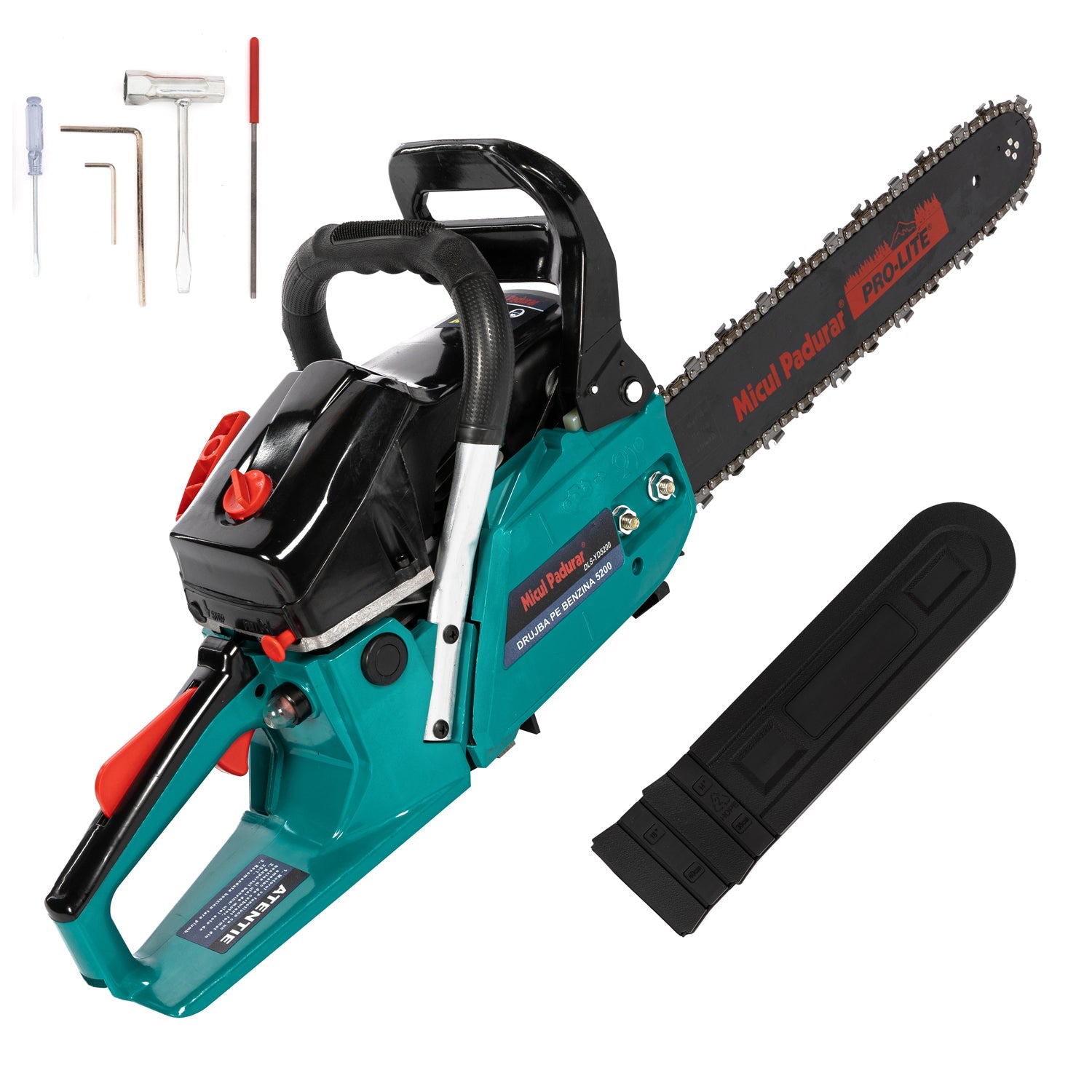 Motosega a scoppio 5200 2.7CP Micul padurar verde