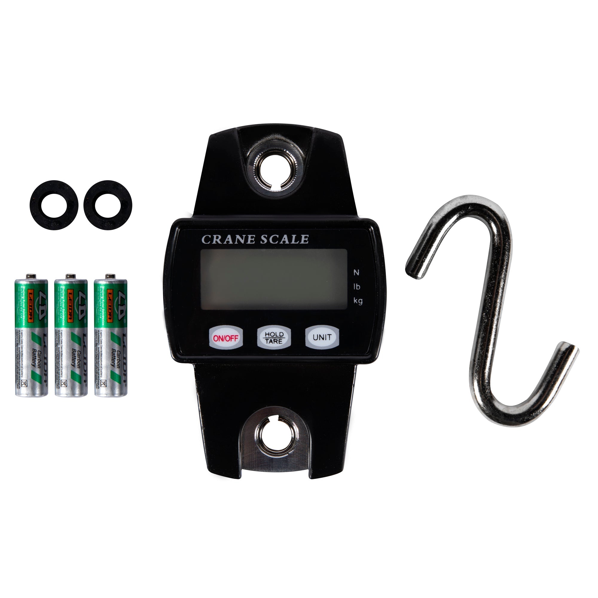 Bilancia elettronica con display LCD, 300 kg