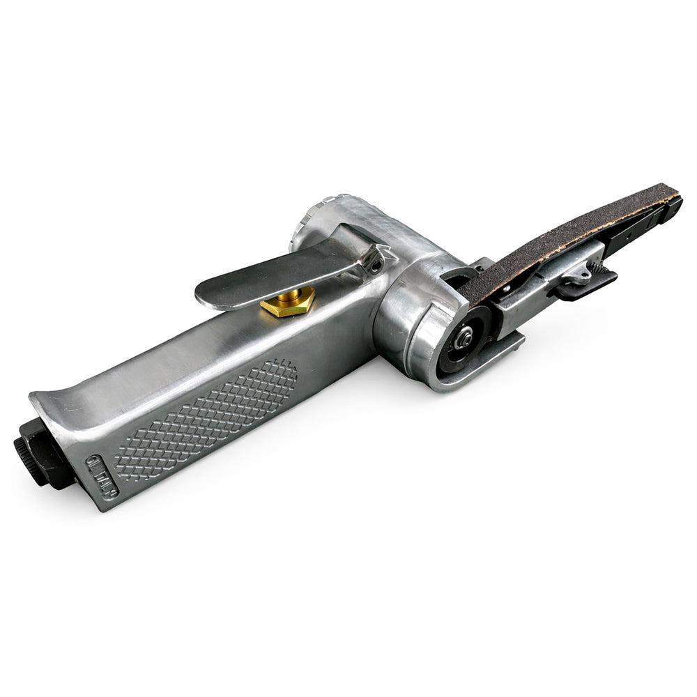 Levigatrice a nastro pneumatica per nastri abrasivi da 330 mm, 3 nastri ,Gebo Tools