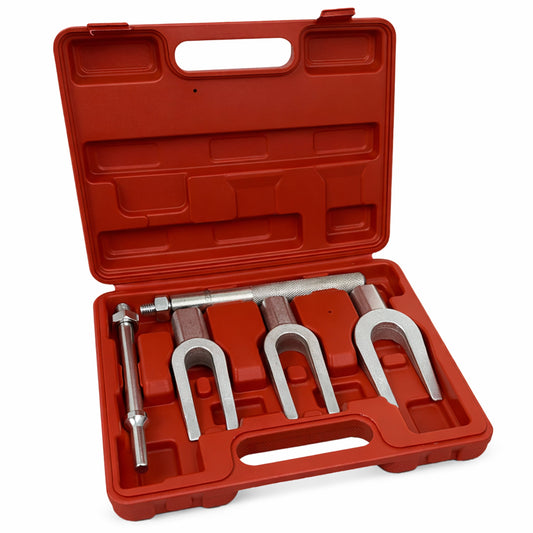 Estrattore giunti sferici tipo a forcelle, kit di estrattore per attrezzo giunti a sfera, 5 pezzi 17.4 mm, 23.8 mm, 28.5 mm, Gebo Tools