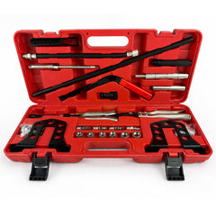 Set di montaggio e smontaggio valvole, universale, set di compressore per molle delle valvole rimozione OHV OHC, Gebo Tools