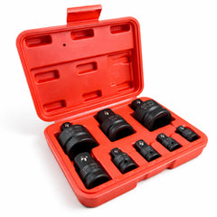Set adattatori bussola a impatto, per avvitatore a impulsi, 8 pezzi Gebo Tools