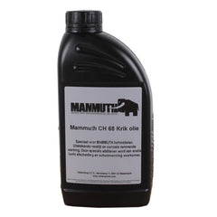 Olio idraulico Mammuth,olio lubrificante per carrelli elevatori, spaccalegna, pompe idrauliche 1 litro