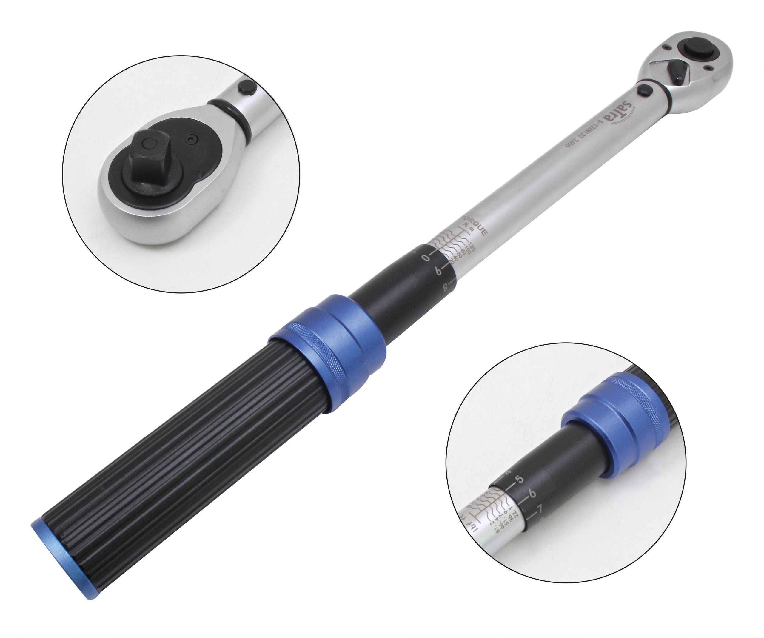 Chiave dinamometrica da 1/2" , 20–120 Nm Satra