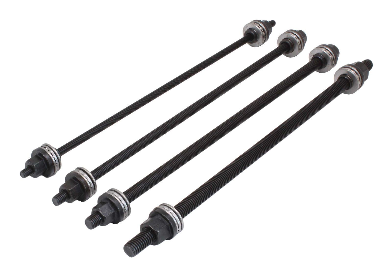 Estrattori set per montaggio smontaggio cuscinetti ruota e boccole, utensili per espulsione cuscinetti assiali, 26 pezzi Asta
