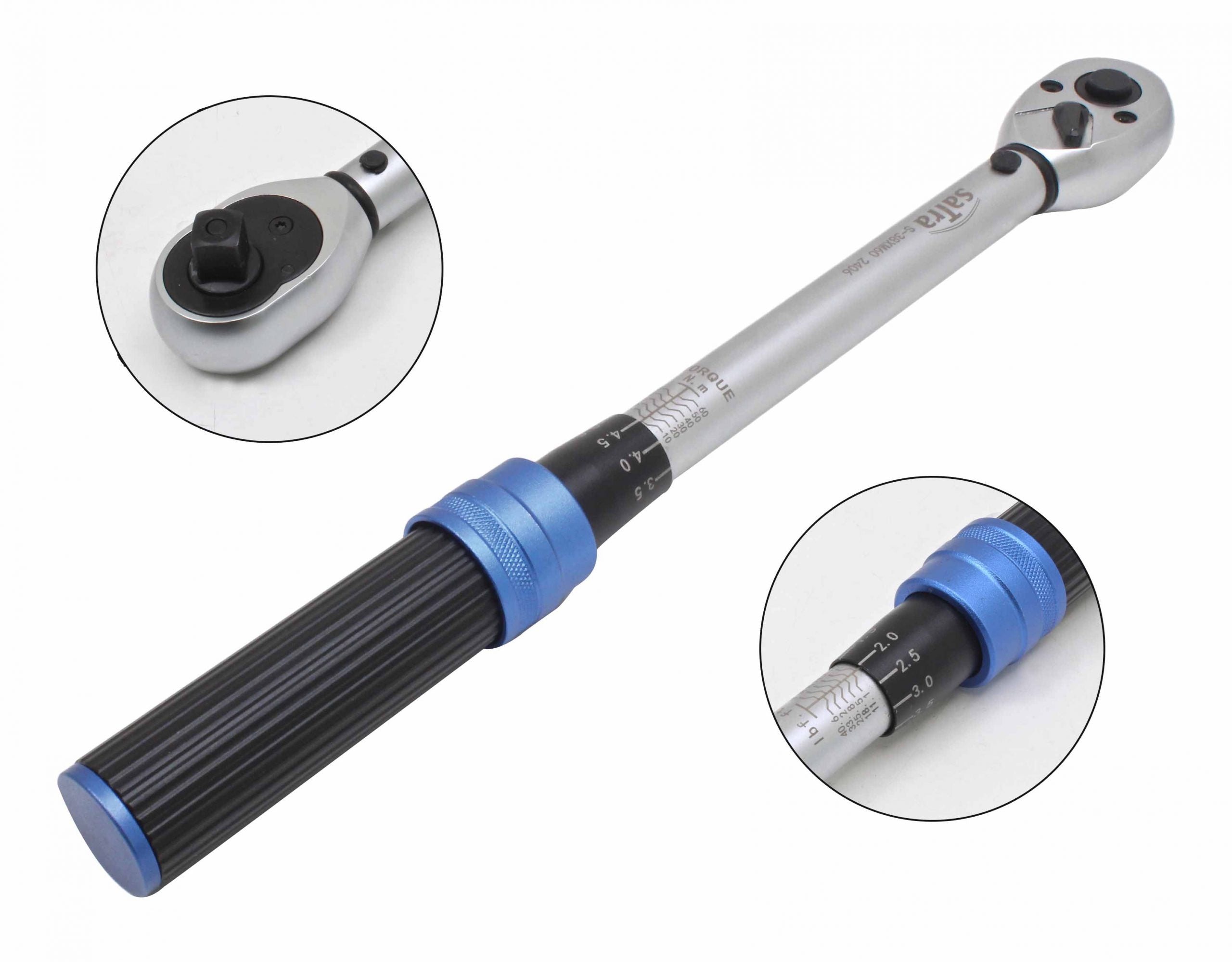 Chiave dinamometrica da 3/8" pollici, 10–60 Nm