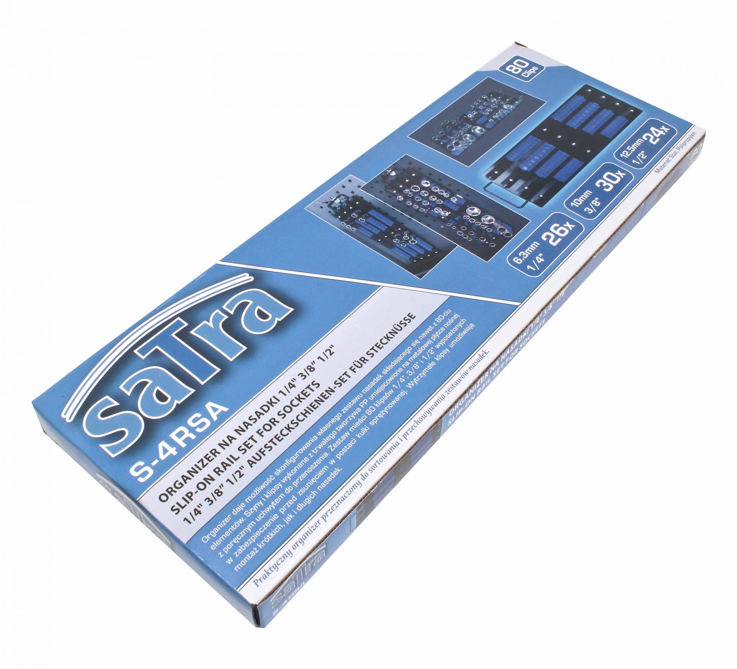 Supporto porta per chiavi a bussola da 1/2 "3/8" 1/4", organizer per 80 chiavi a bussola, supporto per binario, per miglior organizer per attrezzi in garage, supporto presa salvaspazio organizer vassoio scaffale rack binario, Hbm Machines Olanda