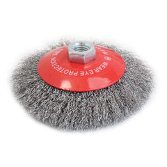 Spazzole metalliche per smerigliatrice angolare, spazzola circolare, spazzola manuale, 125 mm Satra