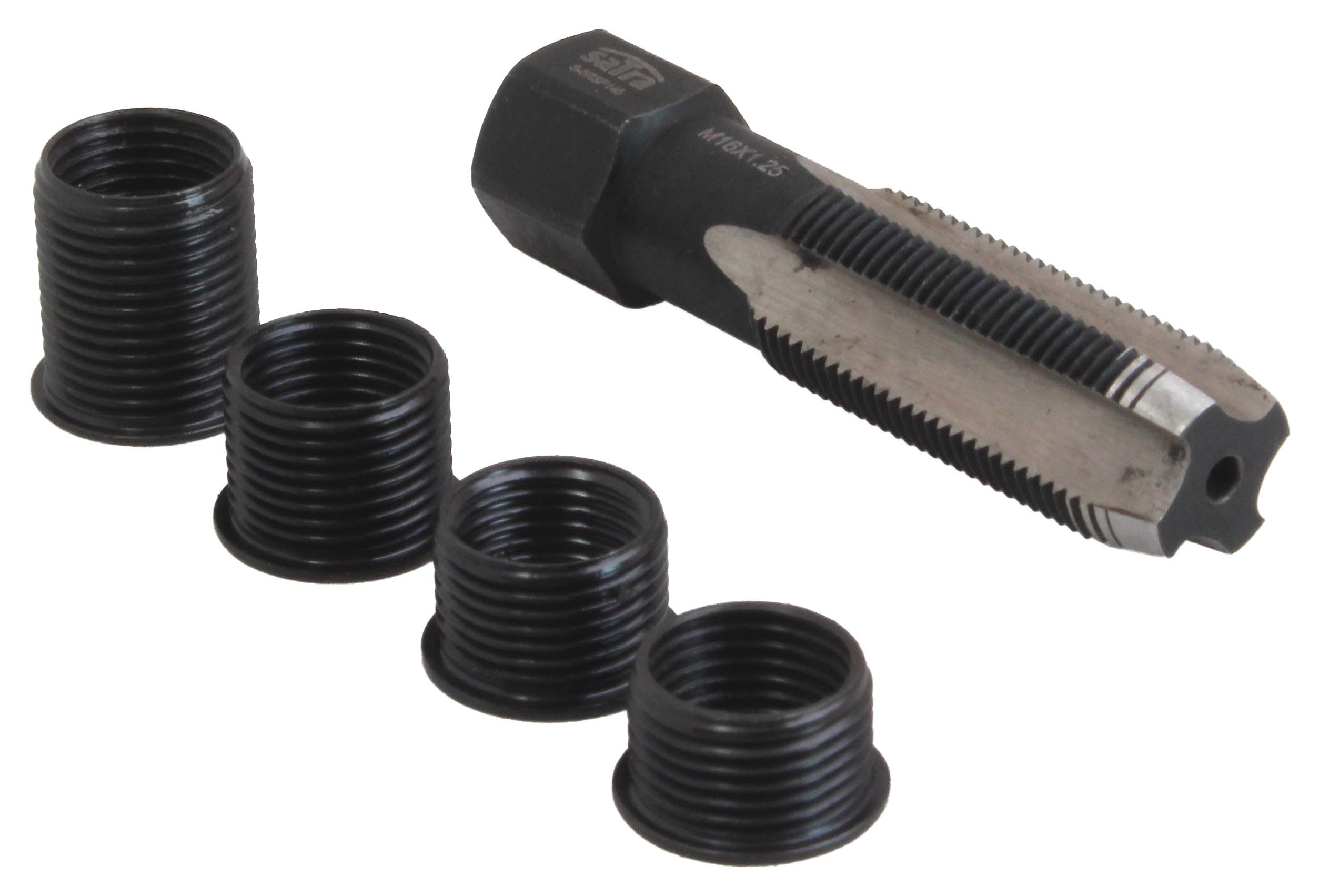 Kit riparazione filettatura candele, kit di riparazione per filetti candela, kit helicoil per candela riparazione filo,set attrezzi ripristino candelette M14 x 1,25