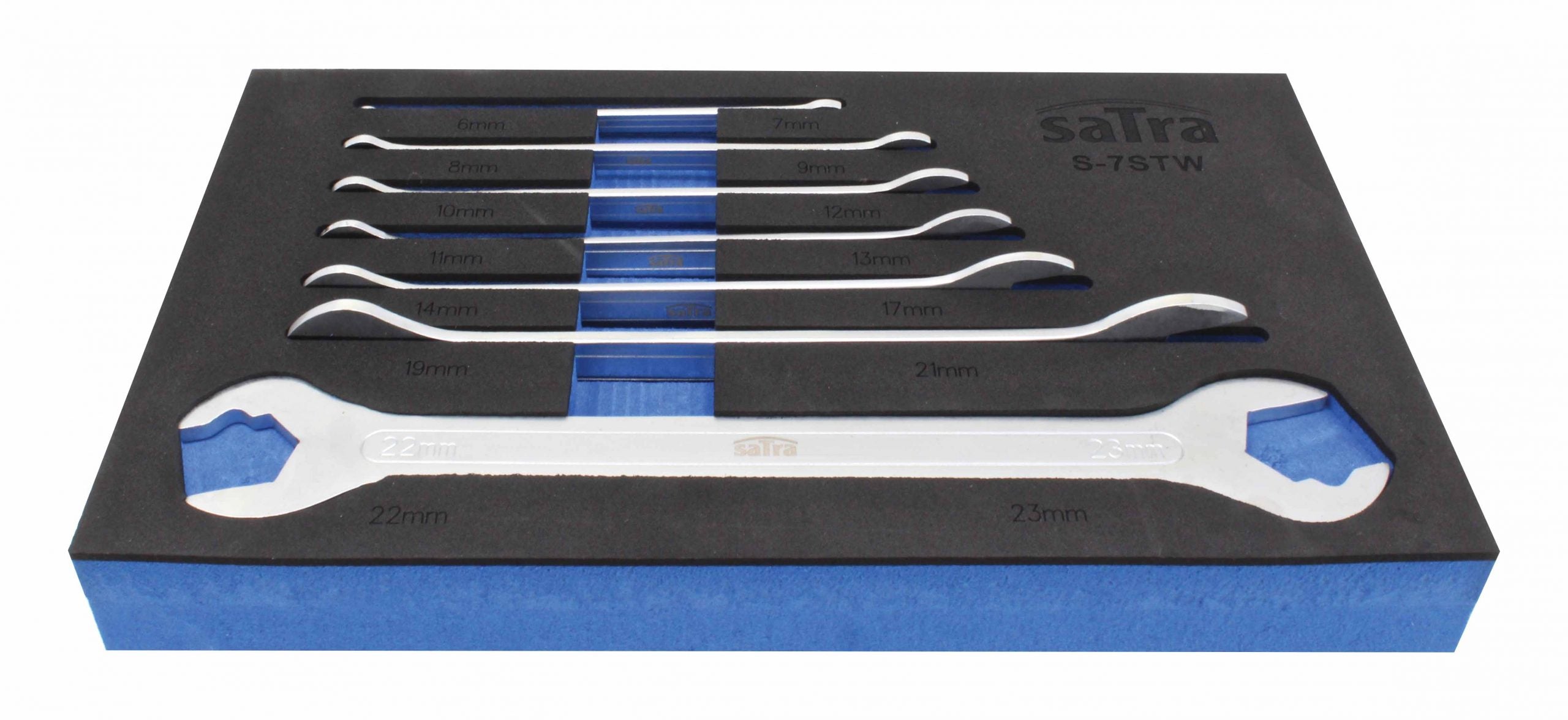 Set serie 7 chiavi fisse chiave, supporto