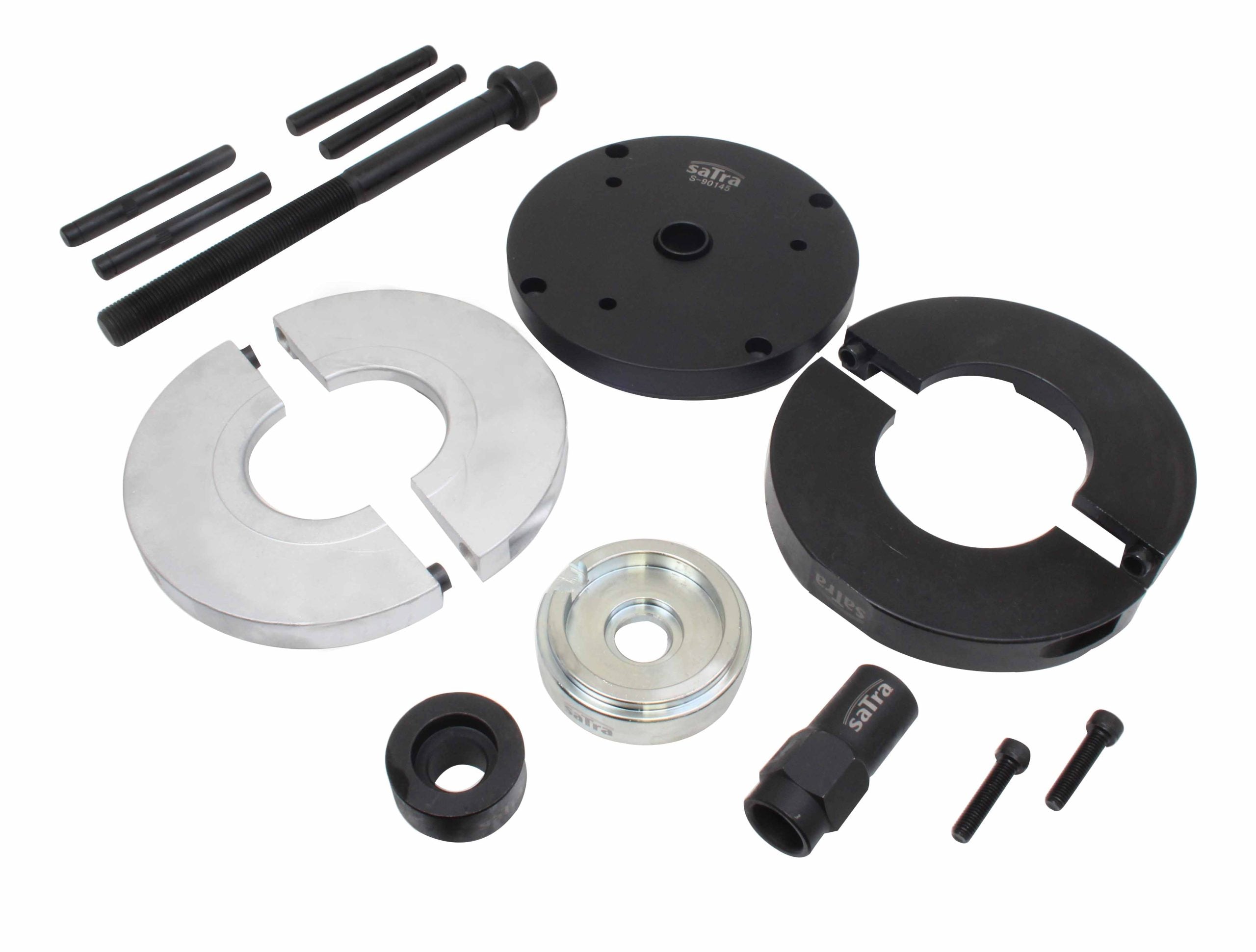Set di attrezzi per cuscinetti ruota strumento estrattore di mozzi ruota cuscinetti sferici kit di smontaggio per Ford, Volvo, Mazda, 78mm